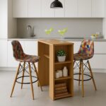 BARRA AUXILIAR CON SILLA EAMES COLORS