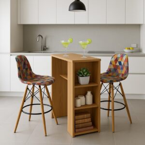 BARRA AUXILIAR CON SILLA EAMES COLORS