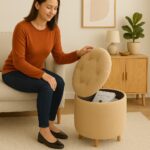 PUFF BAUL BEIGE AMBIENTADA 3