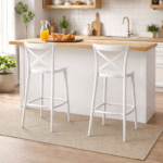 AMBIENTES SET X 2 SILLAS BAR CROSS BACK DKO